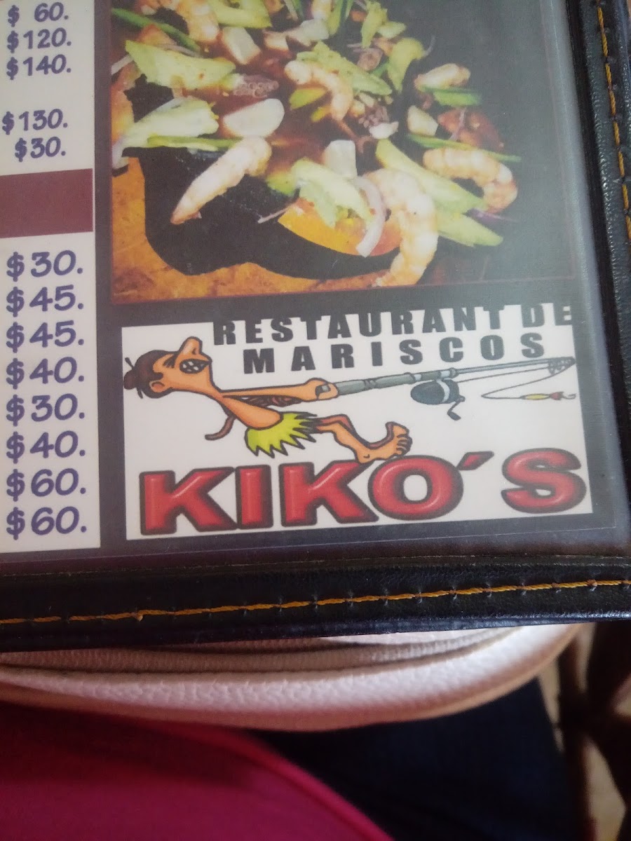 Kiko's Palapa Menu - Image 3